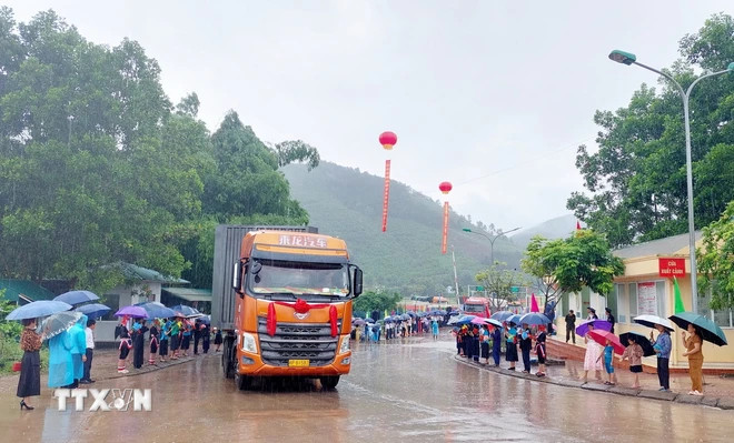 Chính thức công bố cặp cửa khẩu song phương Hoành Mô - Động Trung